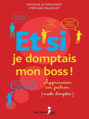 cover image of Et si je domptais mon boss